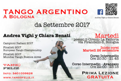 corsi di tango a Bologna Martedì